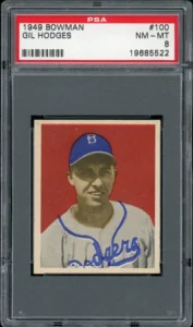 Gil Hodges PSA Card