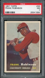 Frank Robinson PSA card